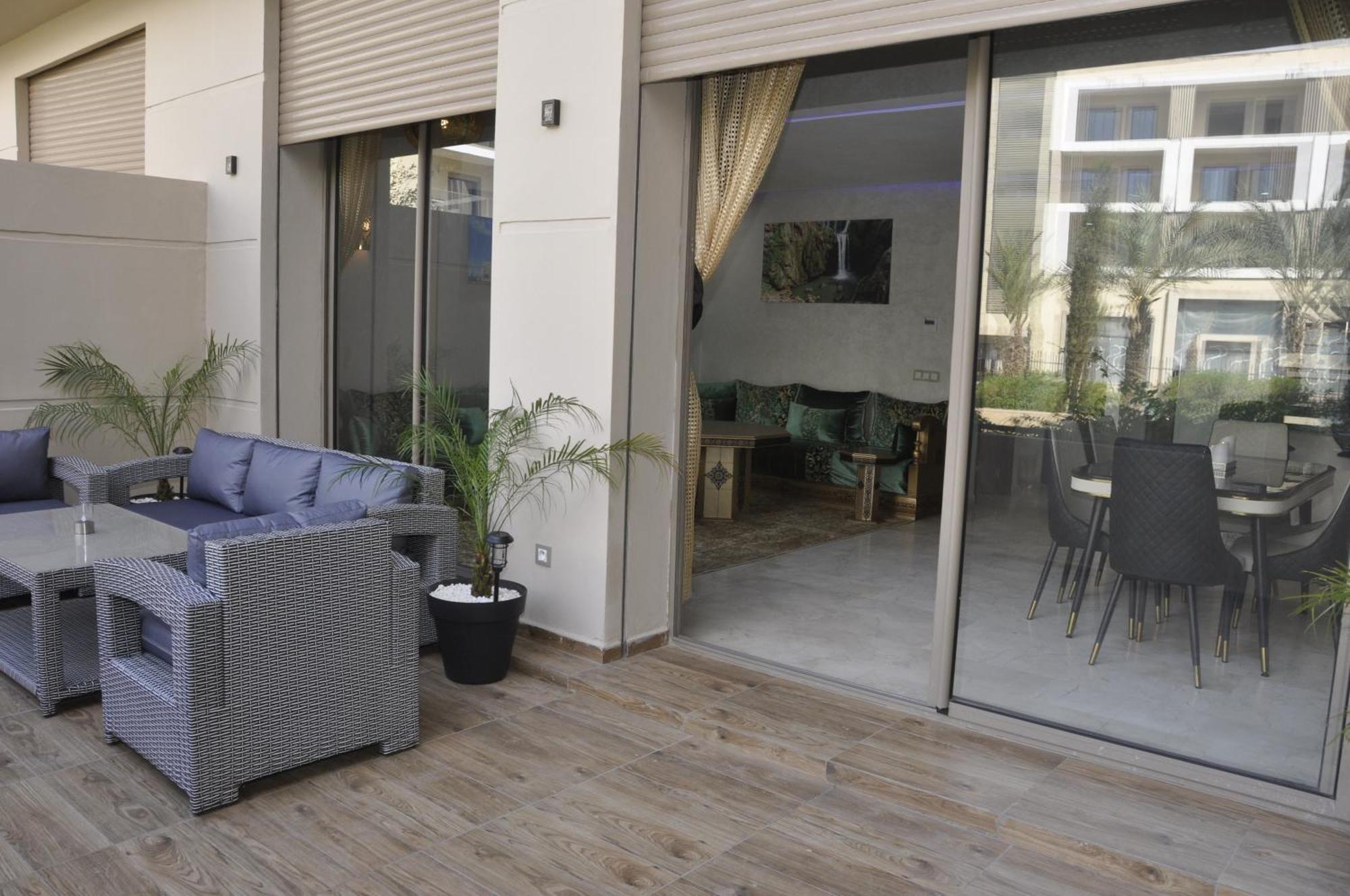 Apartmán Royal Deluxe Gold - Marrakech, Luxe Pool View Marakéš Exteriér fotografie