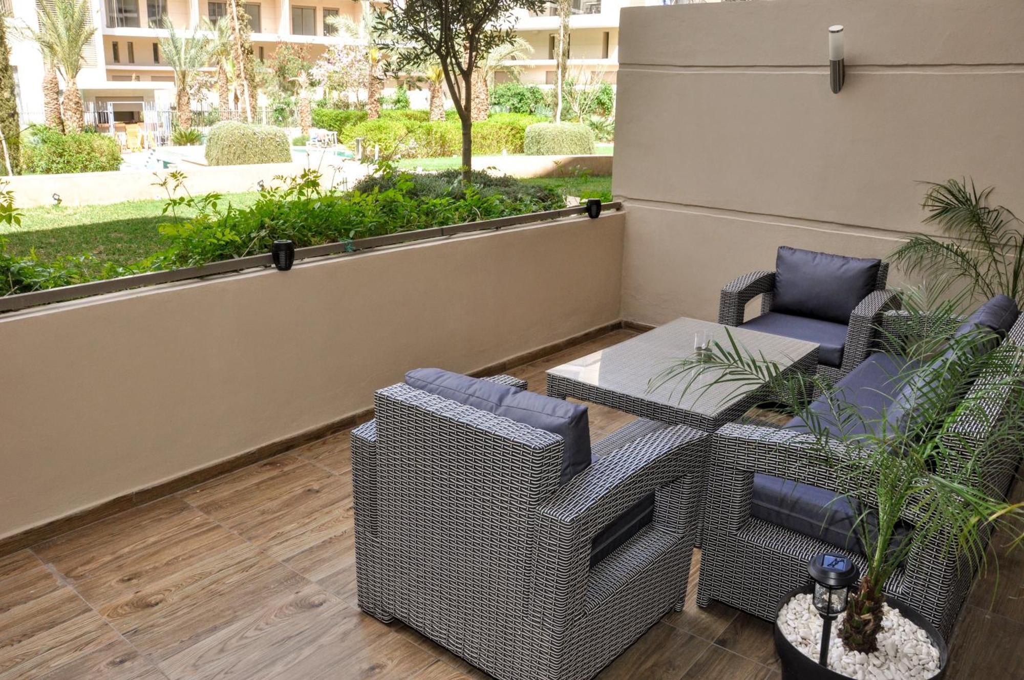 Apartmán Royal Deluxe Gold - Marrakech, Luxe Pool View Marakéš Exteriér fotografie