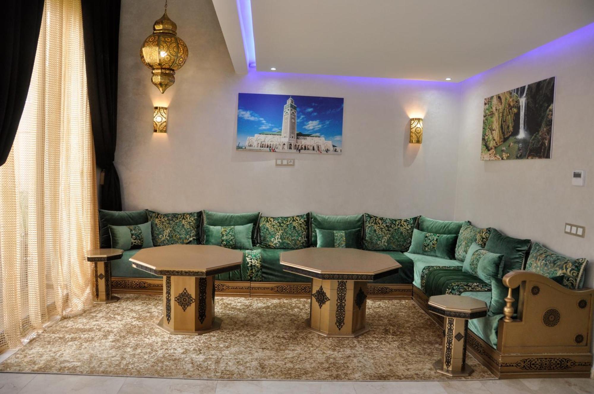 Apartmán Royal Deluxe Gold - Marrakech, Luxe Pool View Marakéš Exteriér fotografie