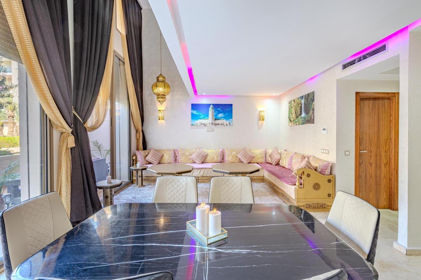 Apartmán Royal Deluxe Gold - Marrakech, Luxe Pool View Marakéš Exteriér fotografie