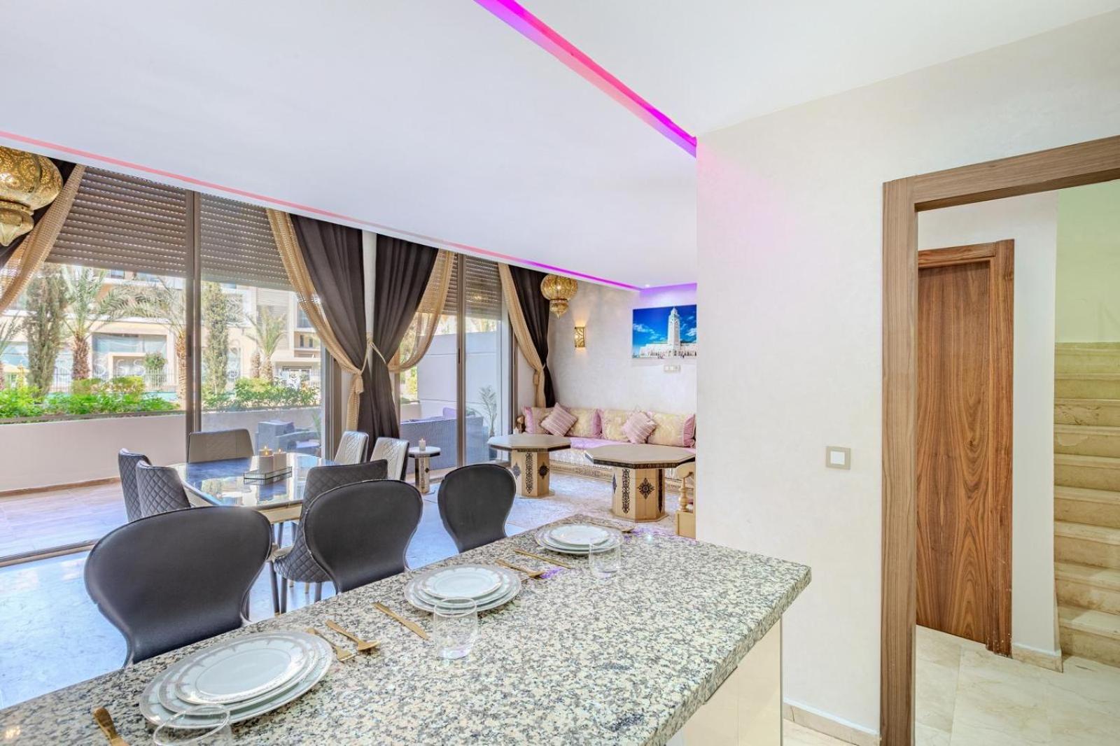 Apartmán Royal Deluxe Gold - Marrakech, Luxe Pool View Marakéš Exteriér fotografie